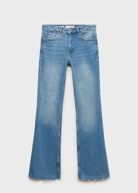Jeans fiona flare tiro medio