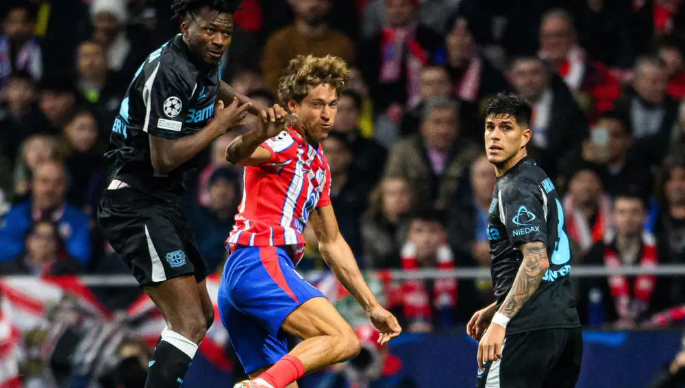 Atlético de Madrid-Bayer Leverkusen, en directo hoy: siga el partido de la liguilla de Champions League