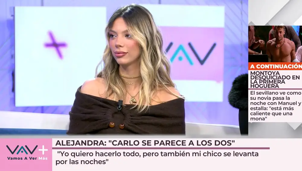 Alejandra Rubio en "Vamos a ver"