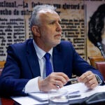 El ministro de Política Territorial, Ángel Víctor Torres, comparece en la comisión de investigación del Senado sobre el caso Koldo