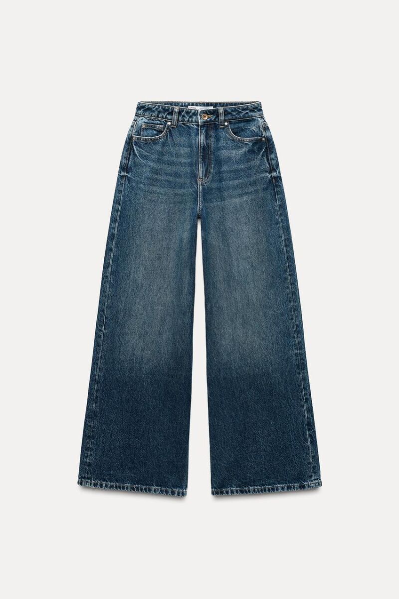 Jeans z1975 wide leg tiro alto