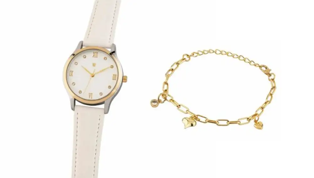 Reloj y pulsera a juego