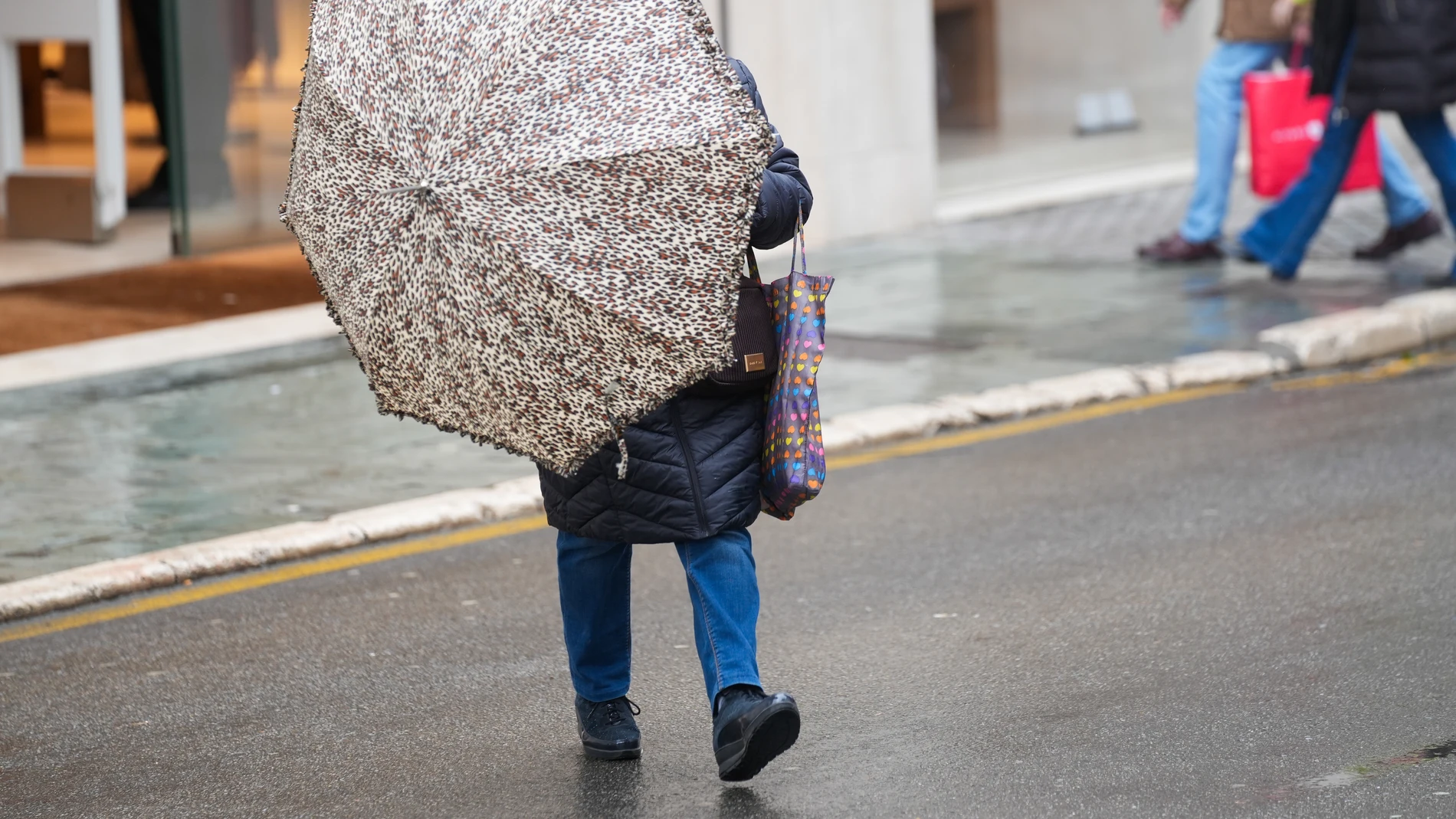 Imágenes de personas por las calles de la ciudad bajo las inclemencias del tiempo. A 22 de enero de 2025 en Sevilla, Andalucía (España). La ciudad de Sevilla continúa este miércoles bajo un panorama meteorológico adverso, con lluvias persistentes y posibilidad de tormentas. Las autoridades recomiendan precaución en los desplazamientos, especialmente en zonas propensas a inundaciones.22 ENERO 2025María José López / Europa Press22/01/2025