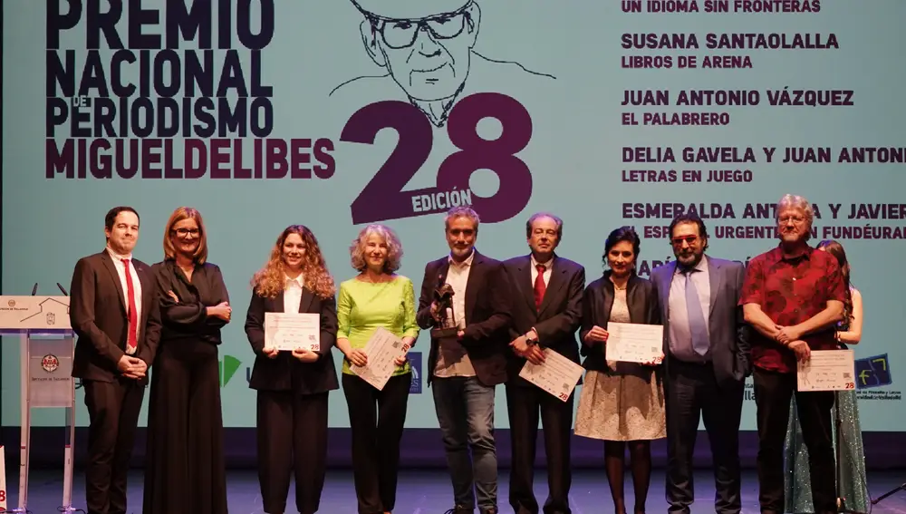 Entrega del premio Miguel Delibes