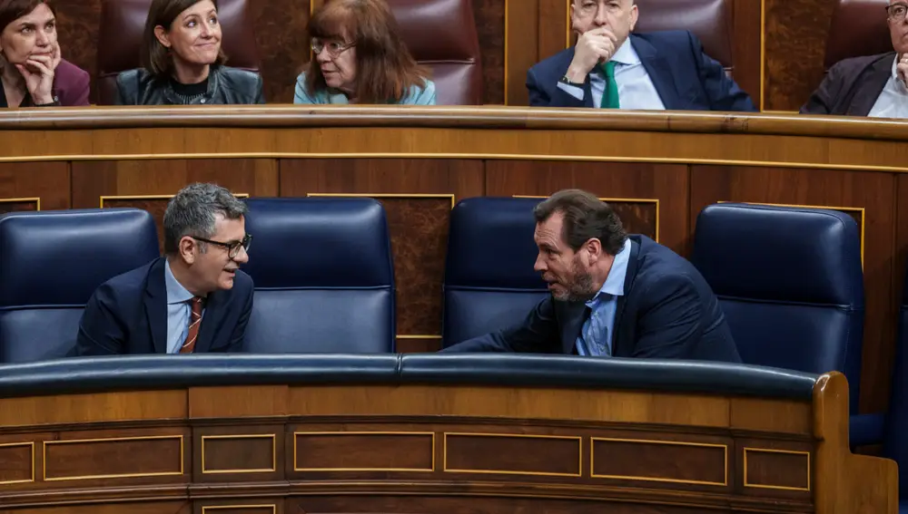 Oscar Puente y Bolaños en el Congreso. David Jar