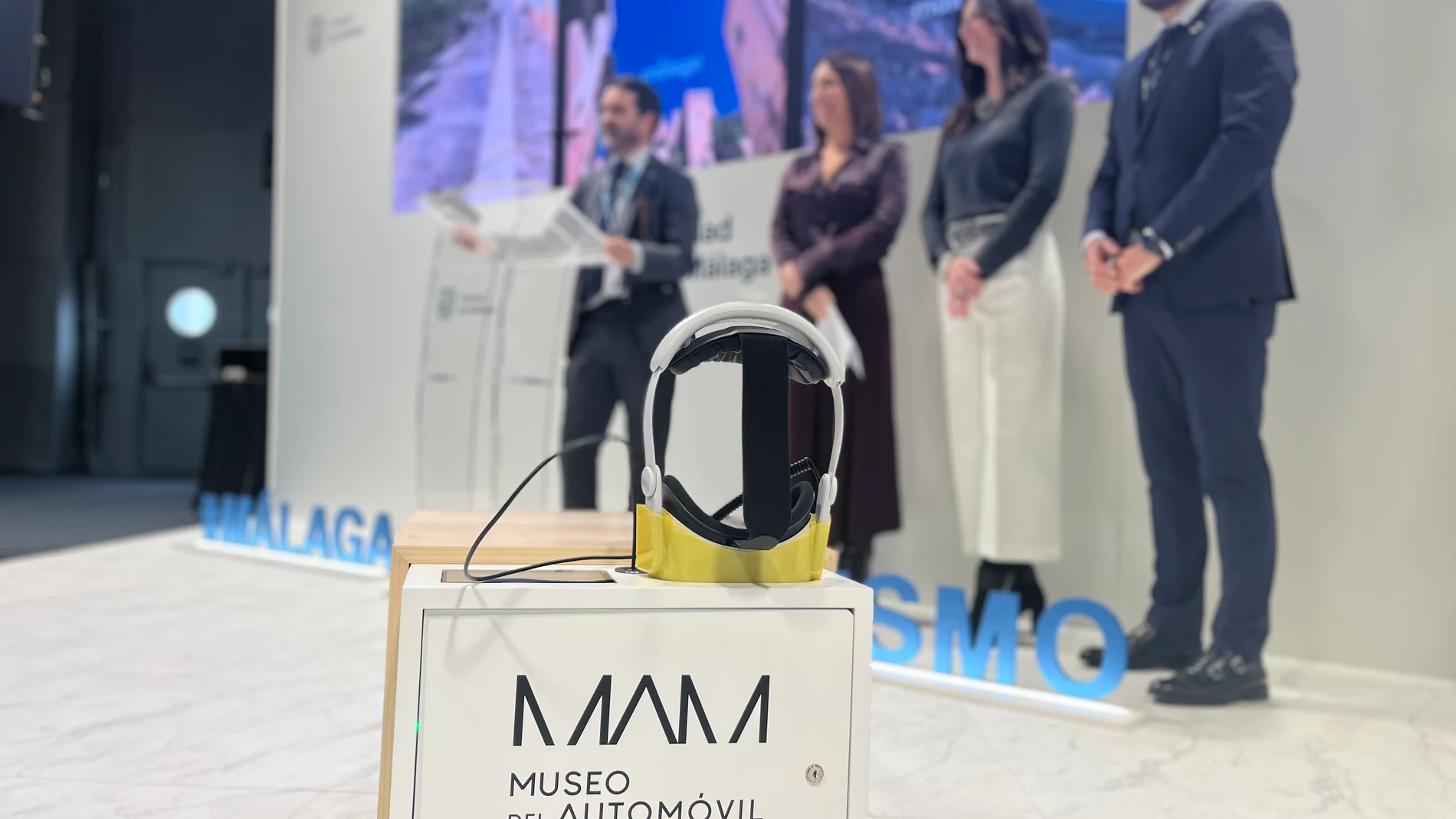 Las gafas de realidad virtual que utilizarán los visitantes en el MAM