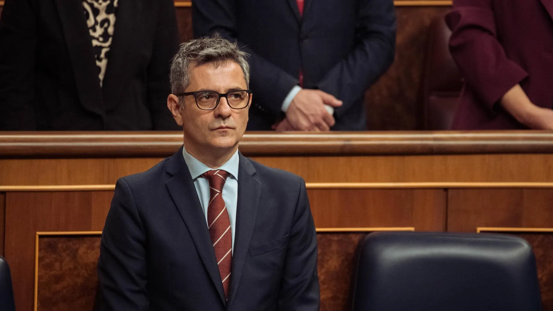 Bolaños dice que la reforma de la acusación popular no afectará al 'caso Begoña' porque "ya estará resuelto"