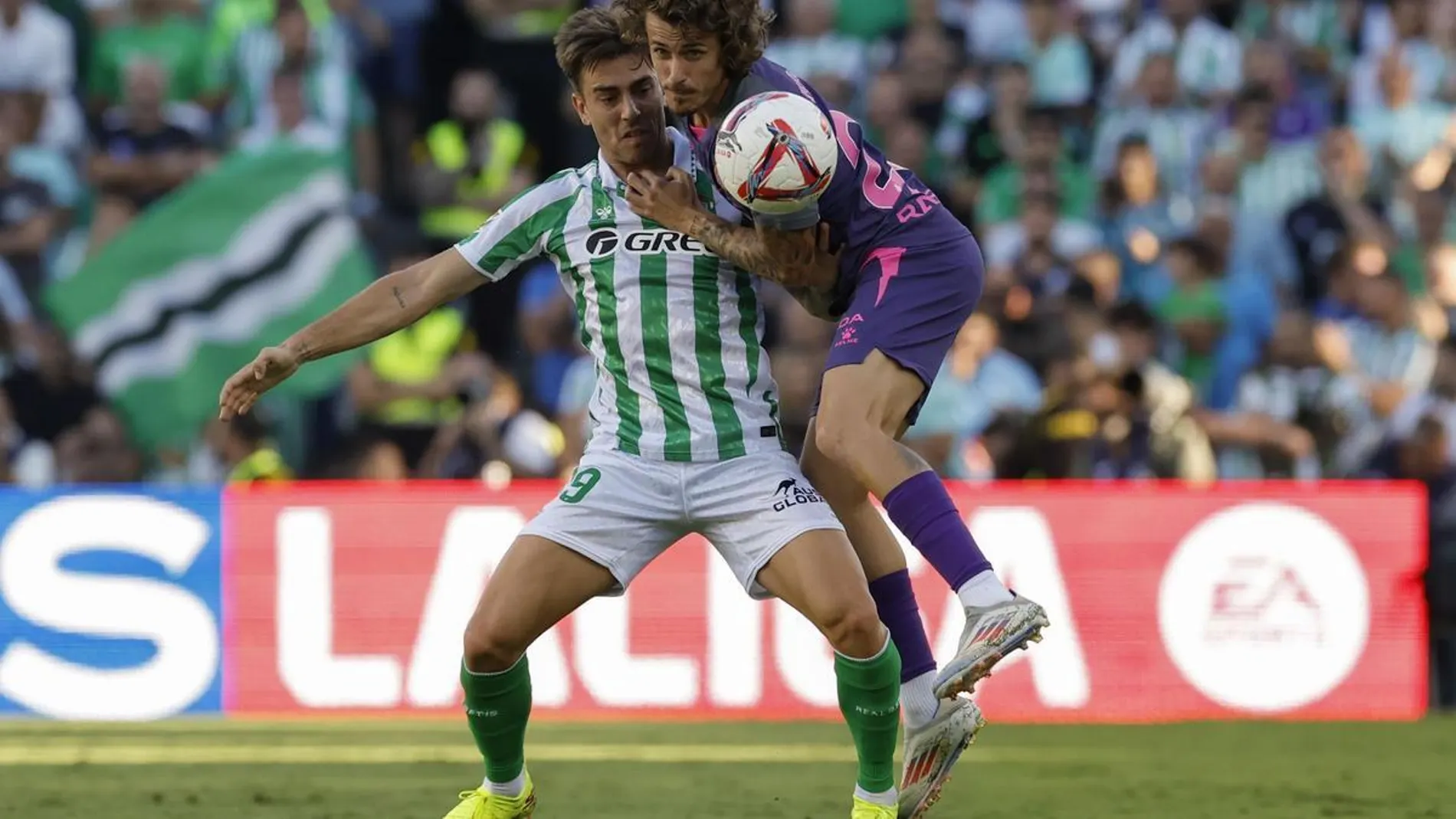 Iker Losada con el Betis