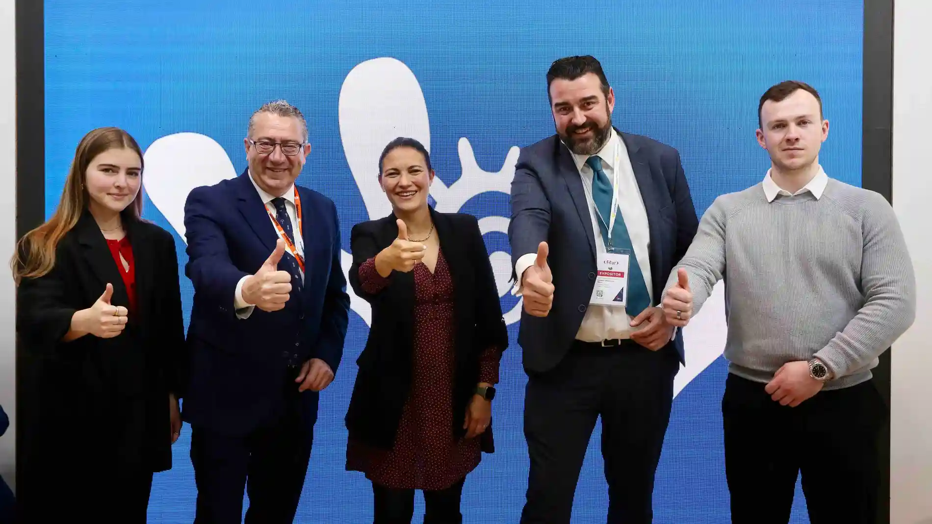 El presidente de la Diputación de Alicante, Toni Pérez, y del Patronato de Turismo de la Costa Blanca, hoy en Fitur