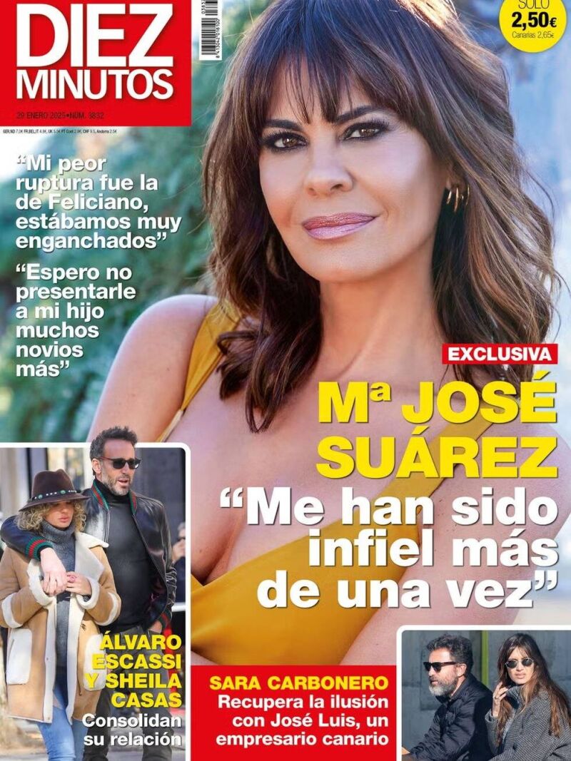 María José Suárez en el kiosco rosa