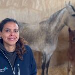 Carla Aguirre es la presidenta de la Asociación de Veterinarios Especialistas en Équidos (AEVEE)
