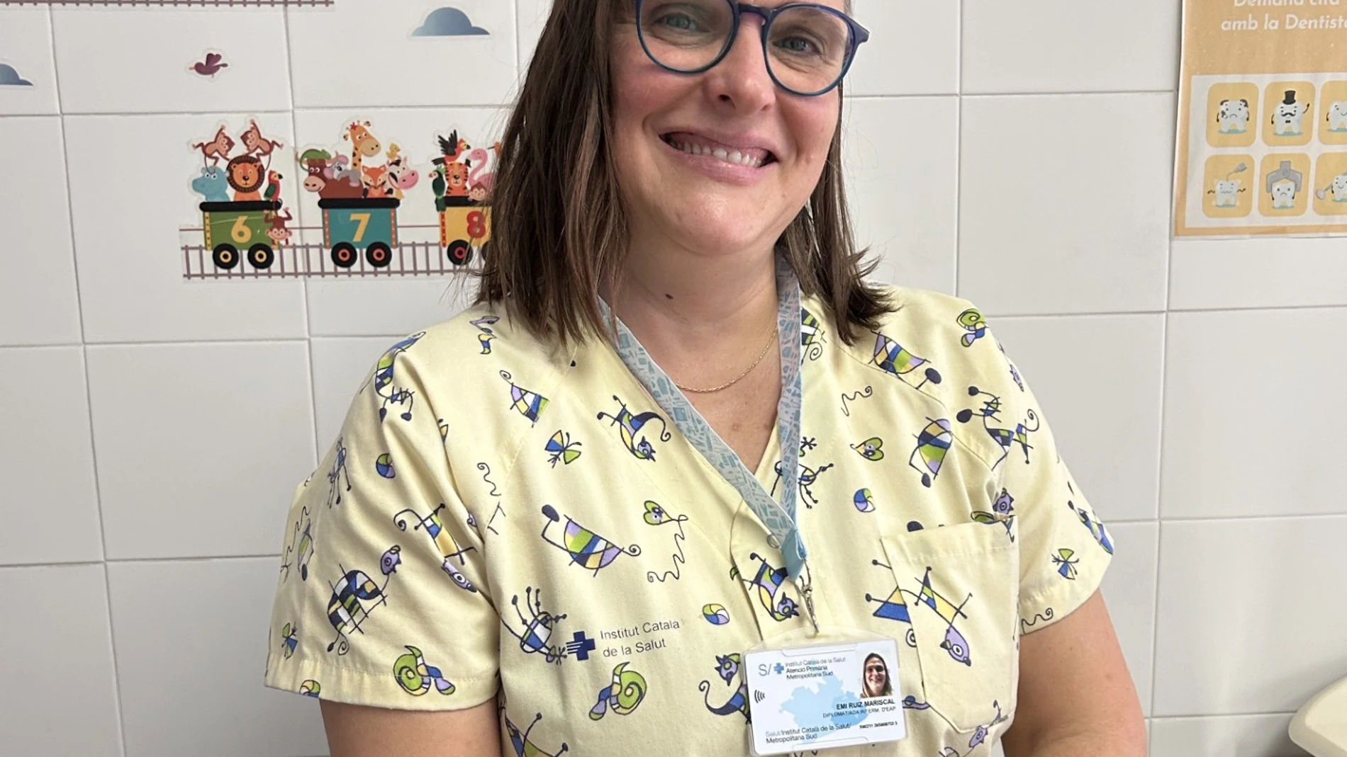 Emi Ruiz, pediatra