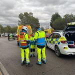 Sucesos.- Muere un joven de 26 años tras sufrir un accidente de moto en Coslada y su acompañante resulta herida grave