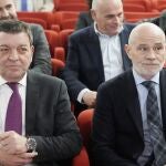González gago y Víctor Caramanzana durante el acto con motivo del Día Europeo de la Mediación Empresarial