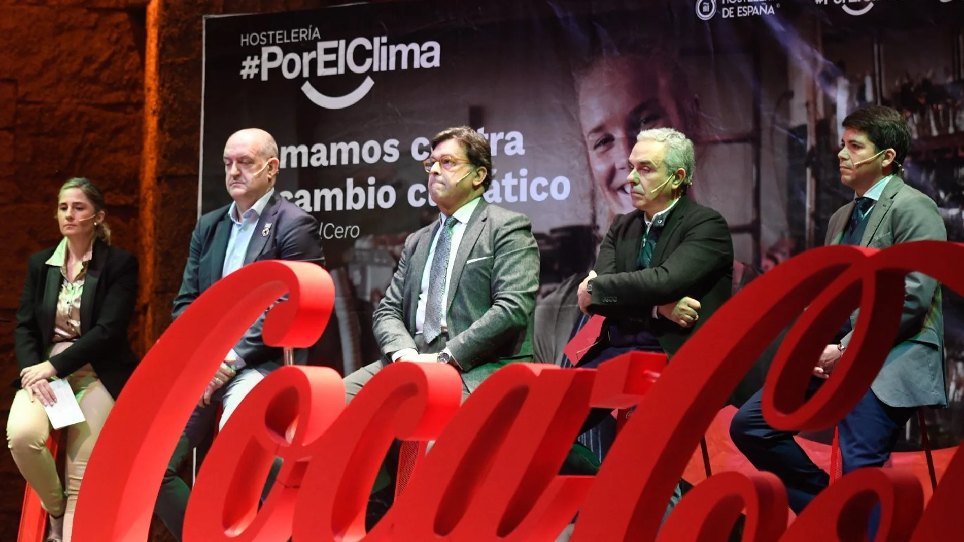 El restaurante El Fuerte de Isla Mágica acogió esta jornada de Coca-Cola y Ecodes