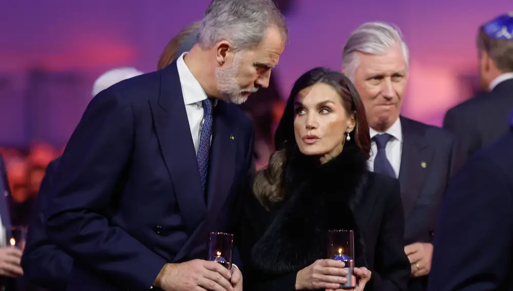 Los reyes de España asisten al 80 aniversario de la liberación de Auschwitz