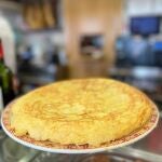 Imagen de archivo de una tortilla de patatas