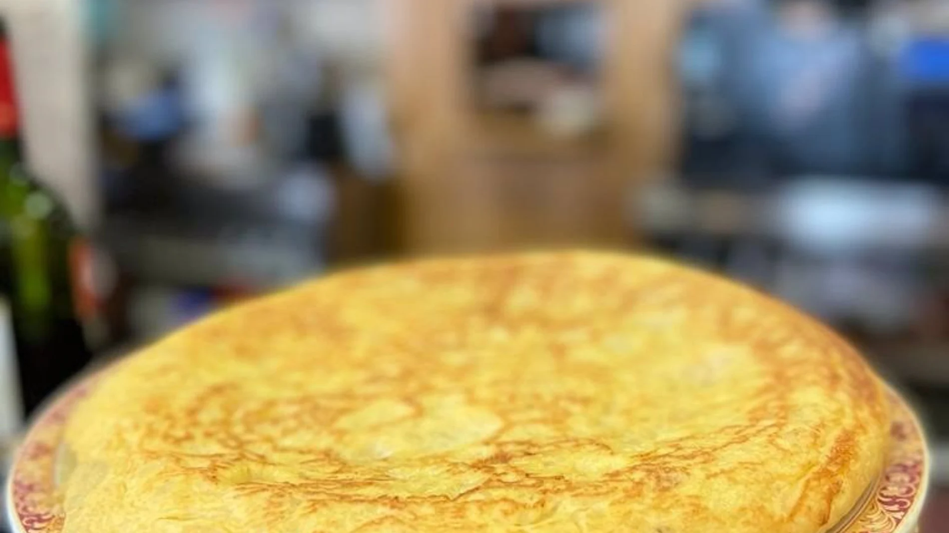 Imagen de archivo de una tortilla de patatas