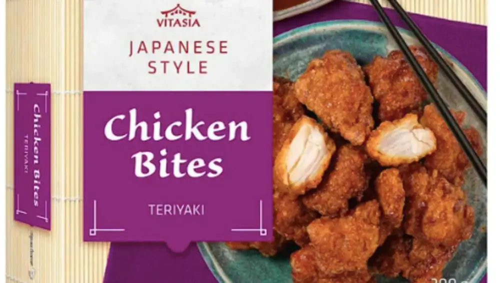 Pollo con salsa teriyaki