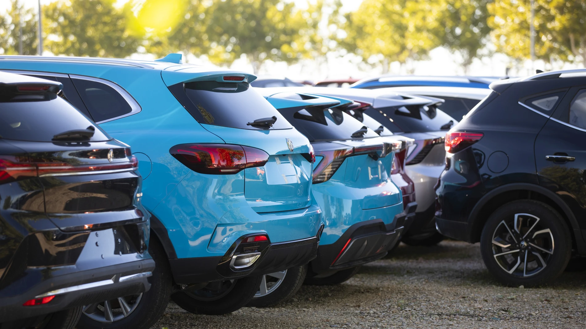 Coche eléctrico e híbrido fabricados en china. Vehículos de la marca MG.