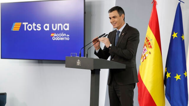 Rueda de prensa de Pedro Sánchez Rueda de prensa de Pedro Sánchez
