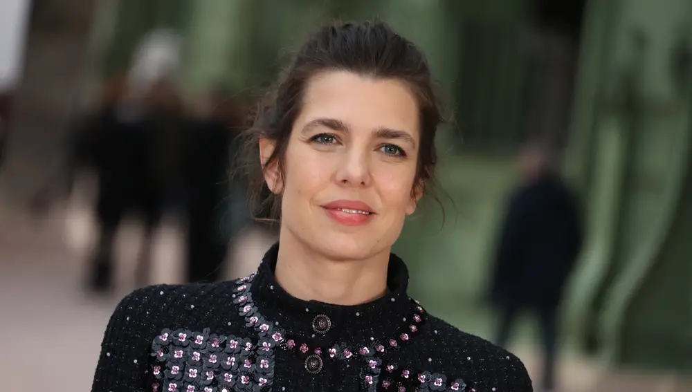 Carlota Casiraghi en el desfile de Chanel de París