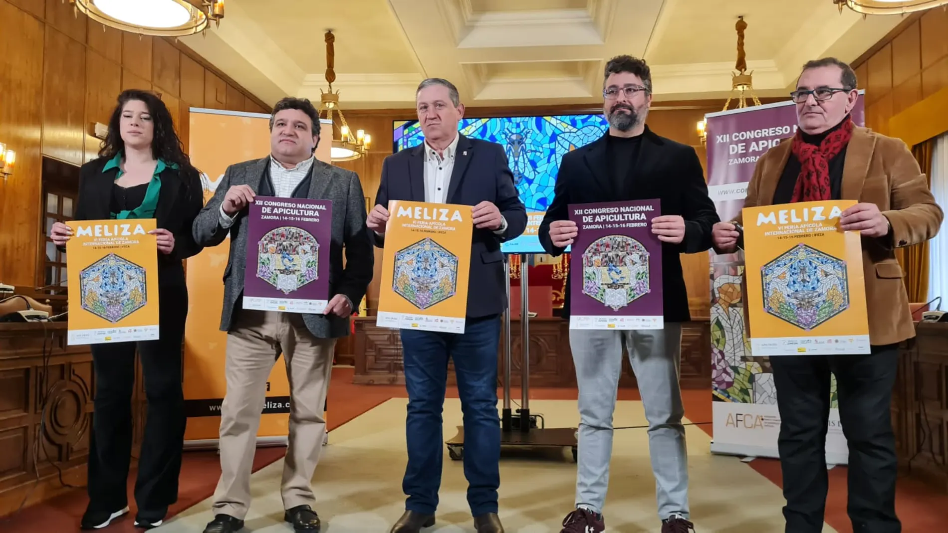 Presentación de la VI Feria Apícola Internacional de Zamora ‘Meliza’