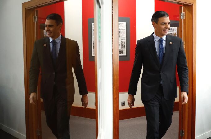 Comparecencia del presidente de Gobierno Pedro Sánchez tras la reunión del Consejo de Ministros.© Jesús G. Fe
