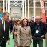 González Corral recorre la feria Agraria junto a Alberto Alonso, Víctor Caramanzana y Aurelio González, líder de UPA en Castilla y León