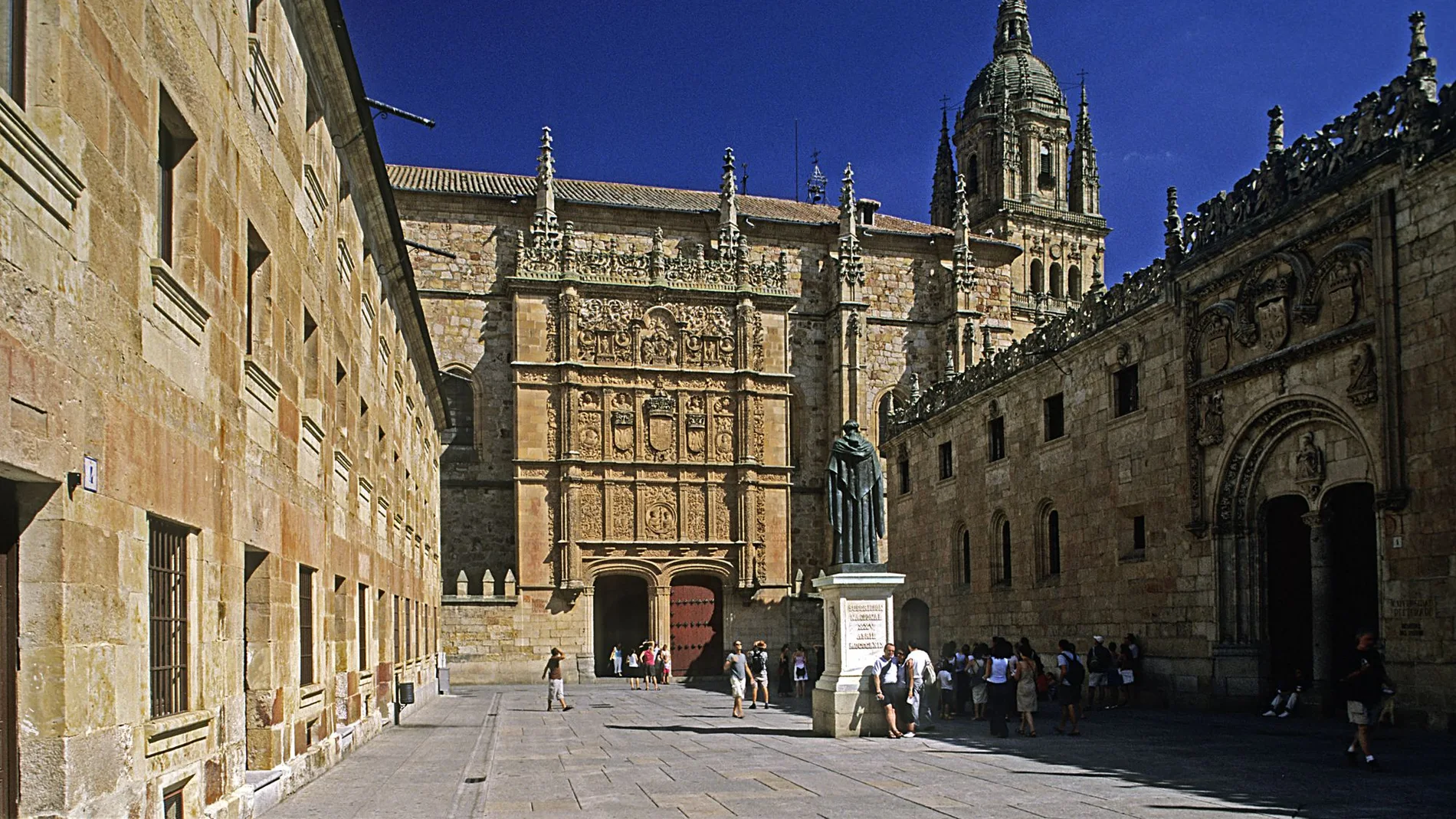 Vista de la Universidad de Salamanca