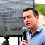 El presidente de Ecuador, Daniel Noboa