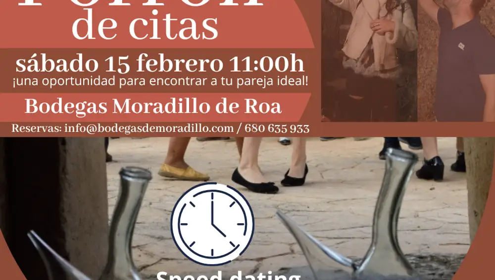 Porrón de Citas - Bodegas Moradillo de Roa - Speed Dating 2025 - Ribera del Duero