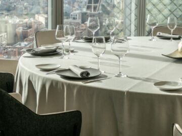 El restaurante m&aacute;s alto de Madrid con una estrella michel&iacute;n