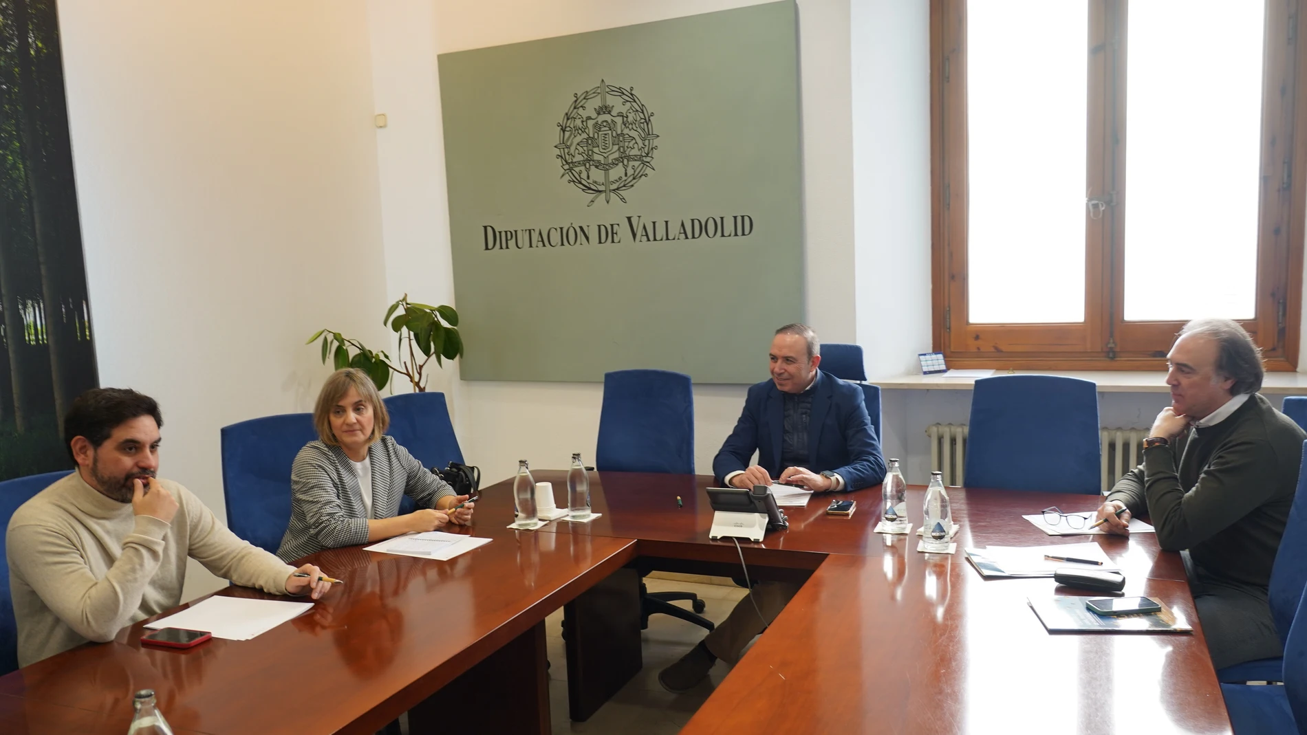 Víctor Alonso, vicepresidente de la Diputación de Valladolid, preside el jurado