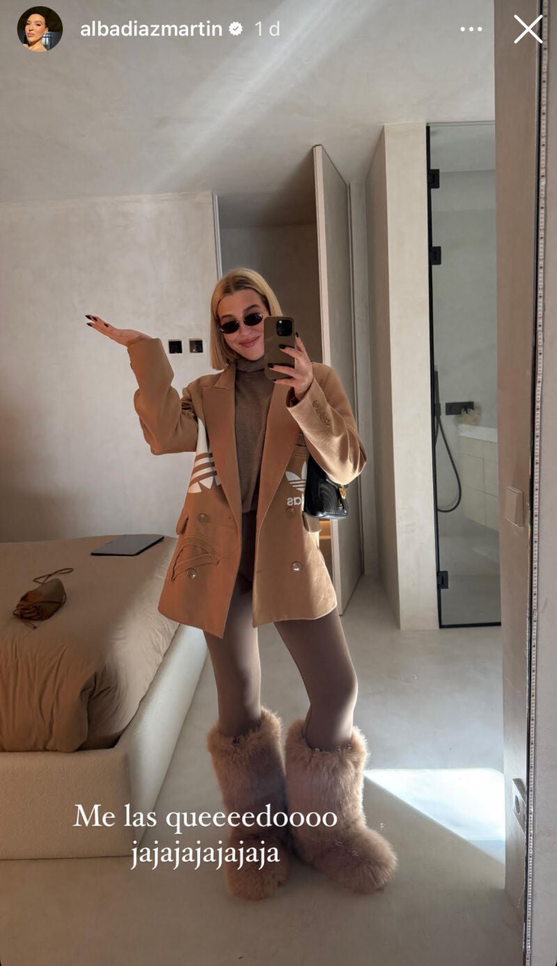 El look de Alba Díaz.