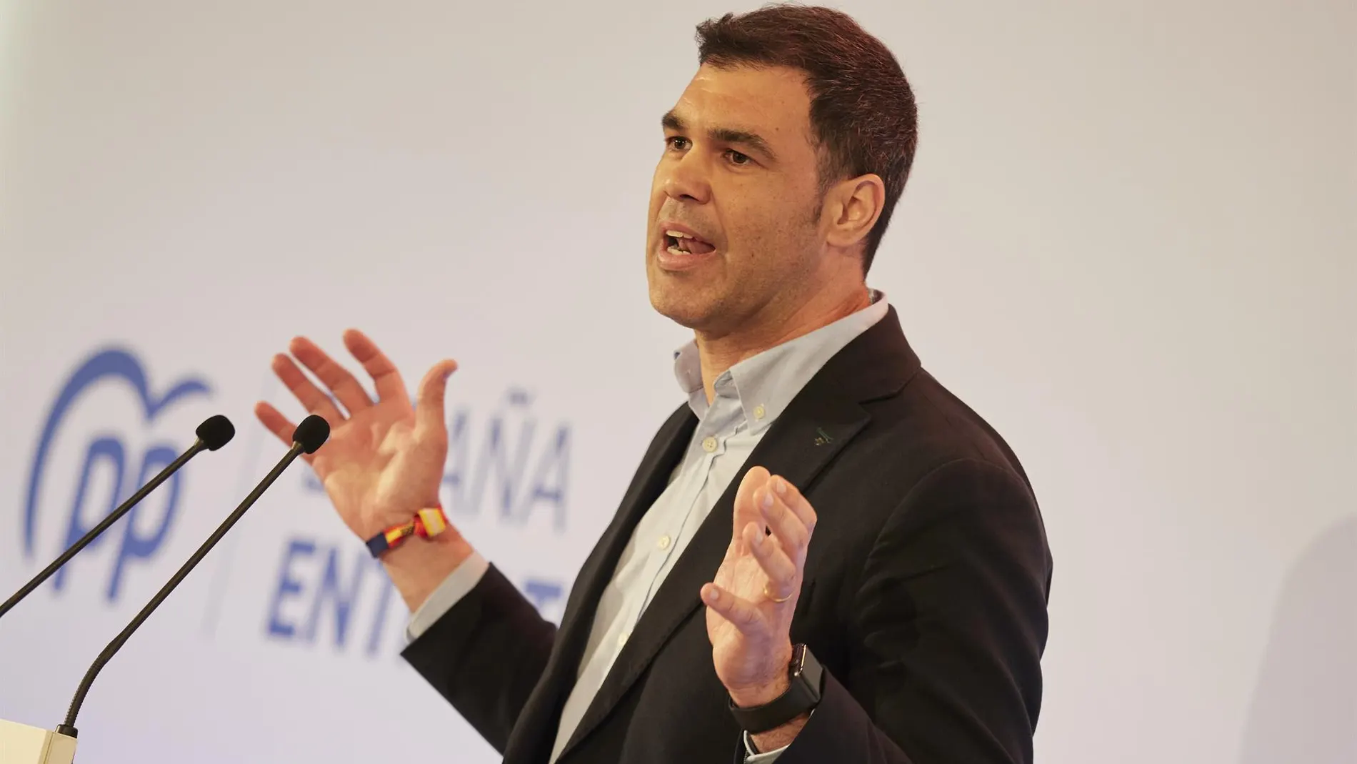 Javier García (PP) se ve como candidato en 2027 y quiere aplicar en Navarra las políticas en Aragón o La Rioja