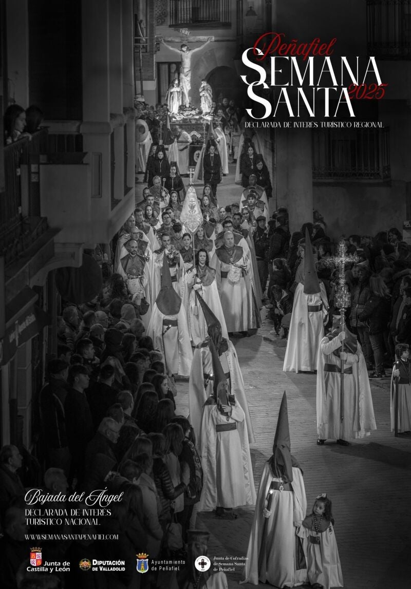 Cartel Semana de Peñafiel 2025, de Adrián de la Fuente