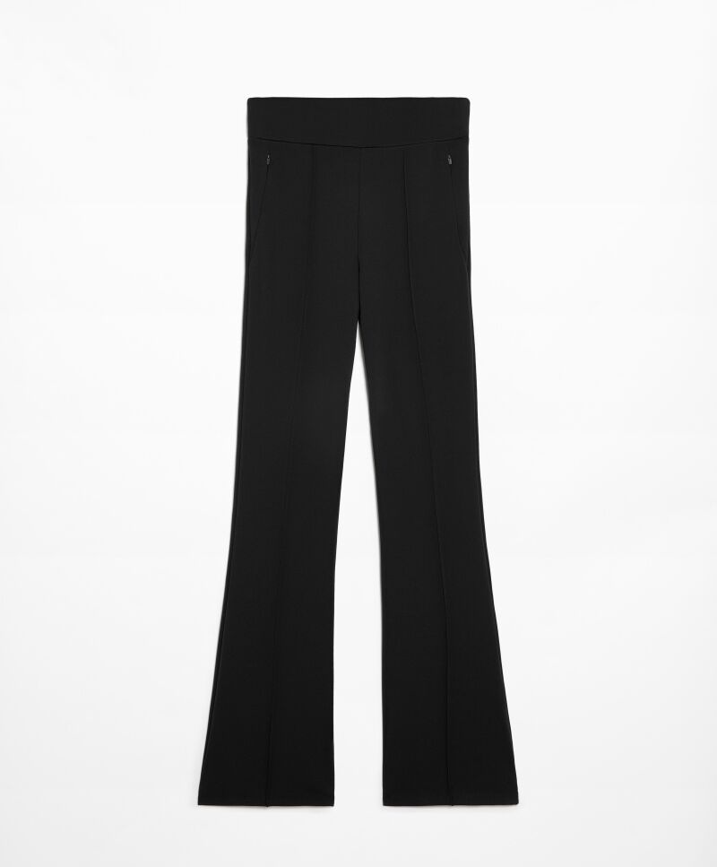 Pantalón flare warm high rise nervio 80 cm