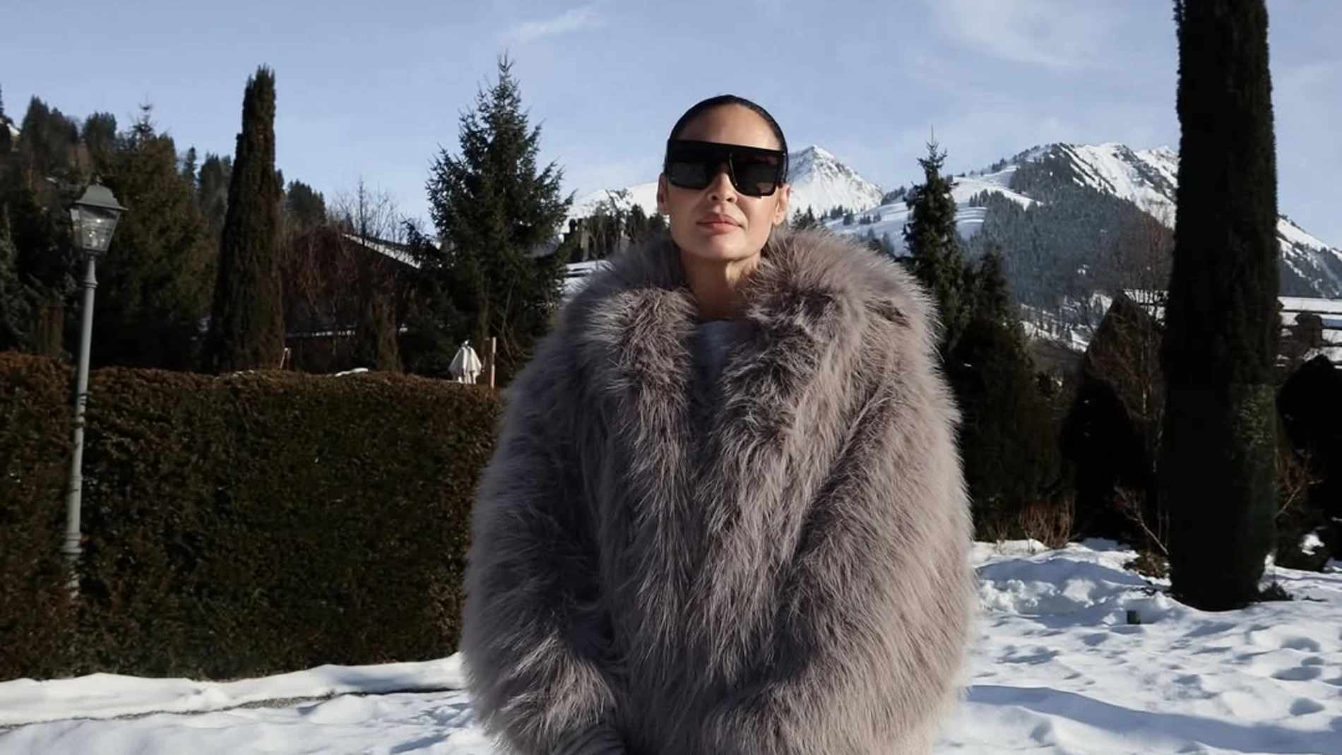Vicky Martín Berrocal en Gstaad.