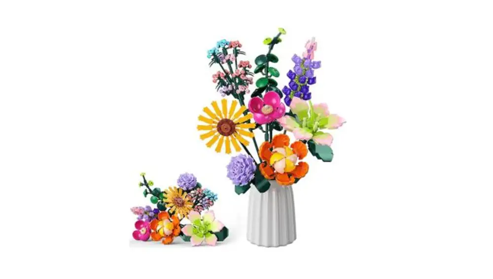 Ramo de Flores de Construcción Booyuer