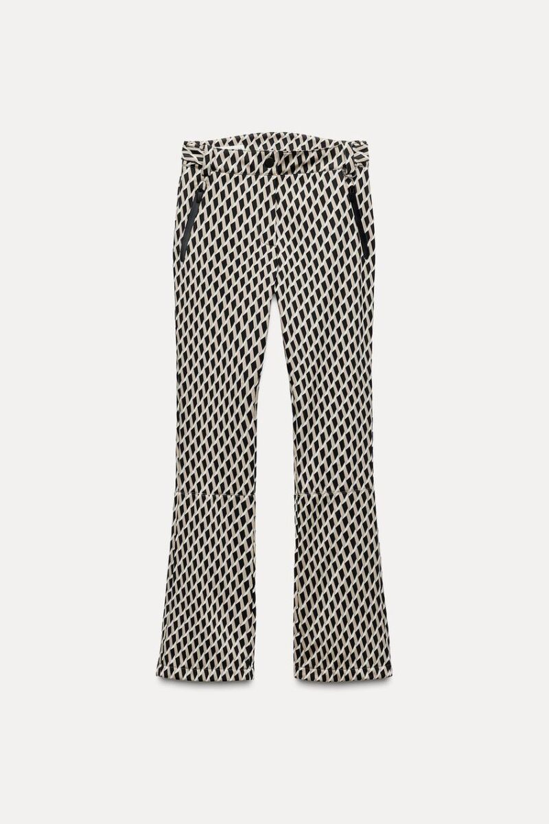 Pantalón flare water resistant and wind protection