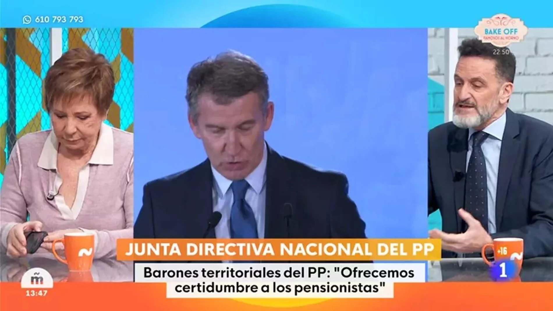 Celia Villalobos vuelve a vivir un déjà vu con el "Candy Crush" en 'Mañaneros'