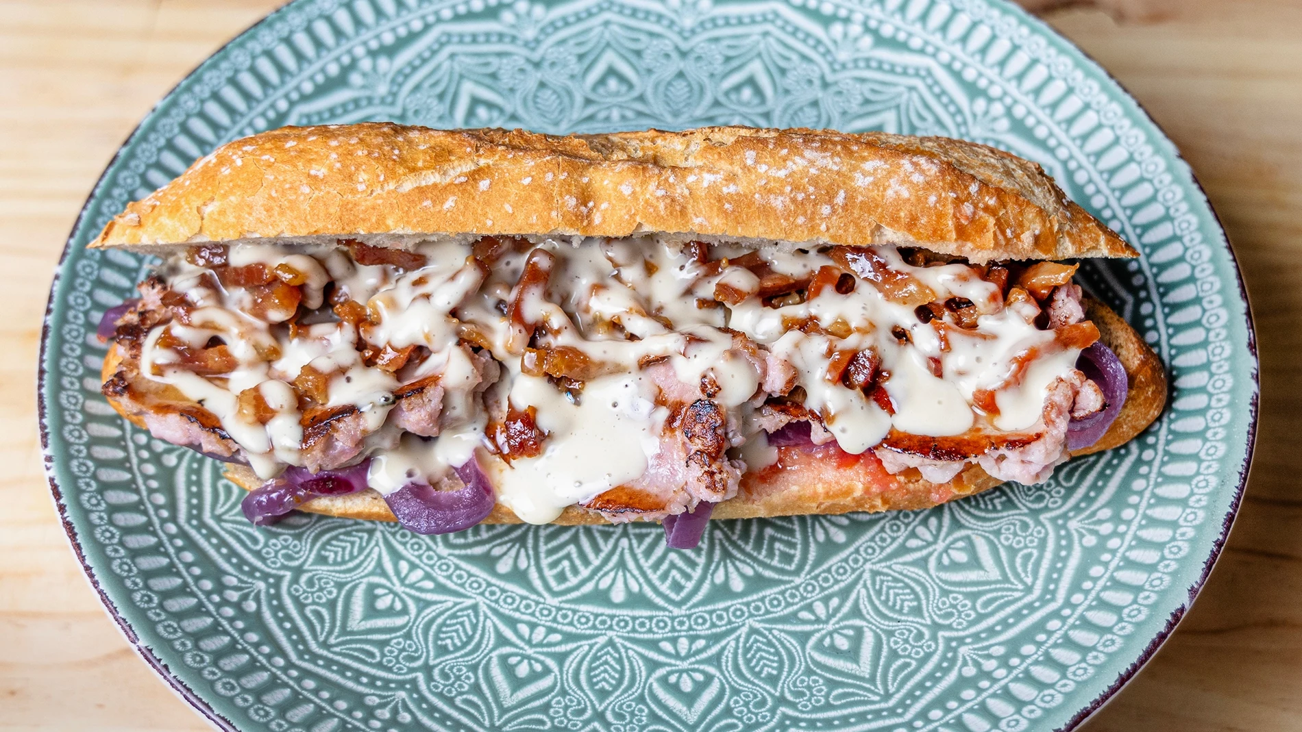 El famoso bocadillo "Joselillo", galardonado como el tercer mejor bocata de España