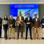 El conseller de Medio Ambiente, Infraestructuras y Territorio, Vicente Martínez Mus, ha participado en la presentación de la nueva cartografía DANA