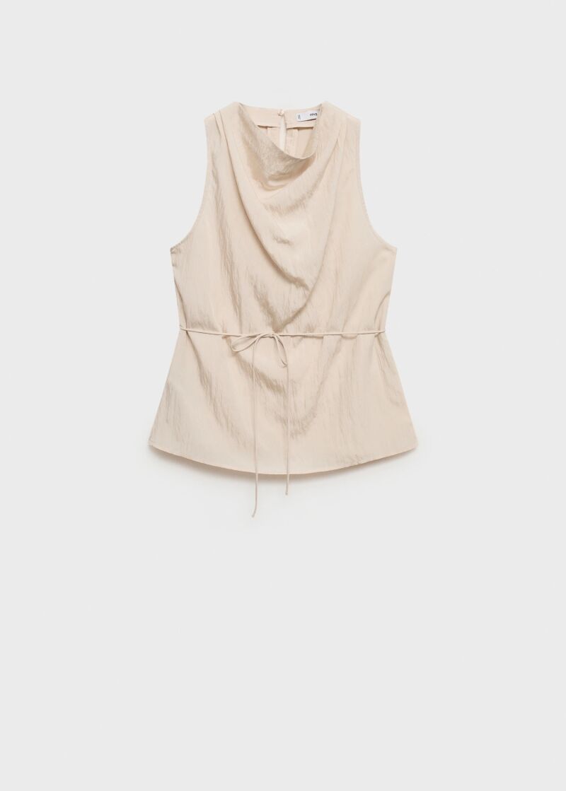 Top con textura.