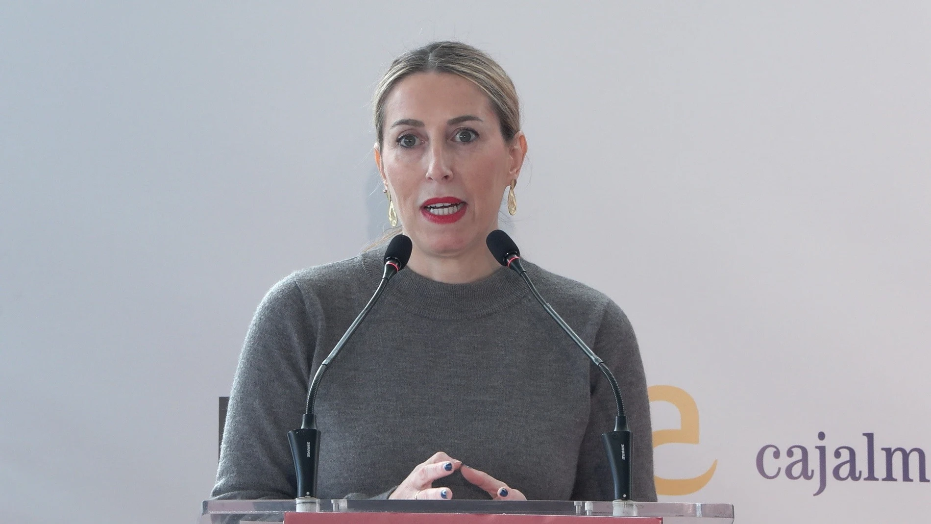 La presidenta de la Junta de Extremadura, María Guardiola. EUROPA PRESS 05/02/2025