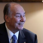 Prince Karim Aga Khan IV at the Belem Palace in Lisbon