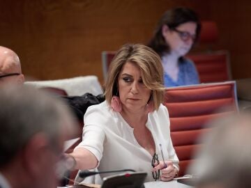 La ex presidenta de la Junta de Andalucí y senadora Susana Díaz