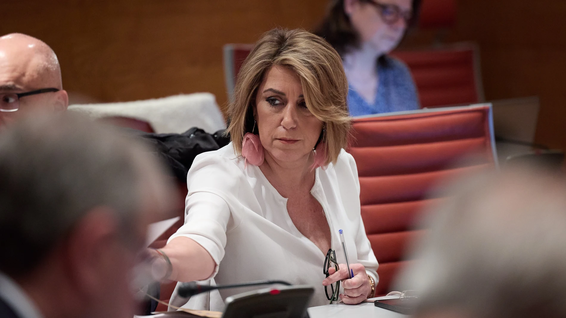 La ex presidenta de la Junta de Andalucí y senadora Susana Díaz