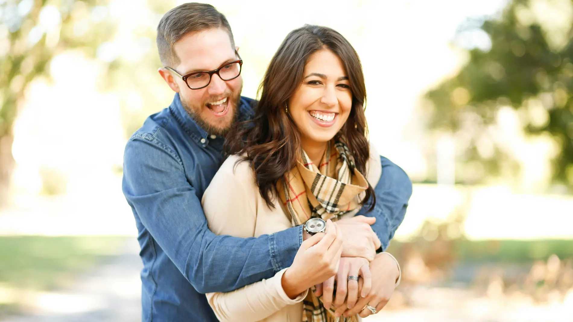 Pareja feliz
